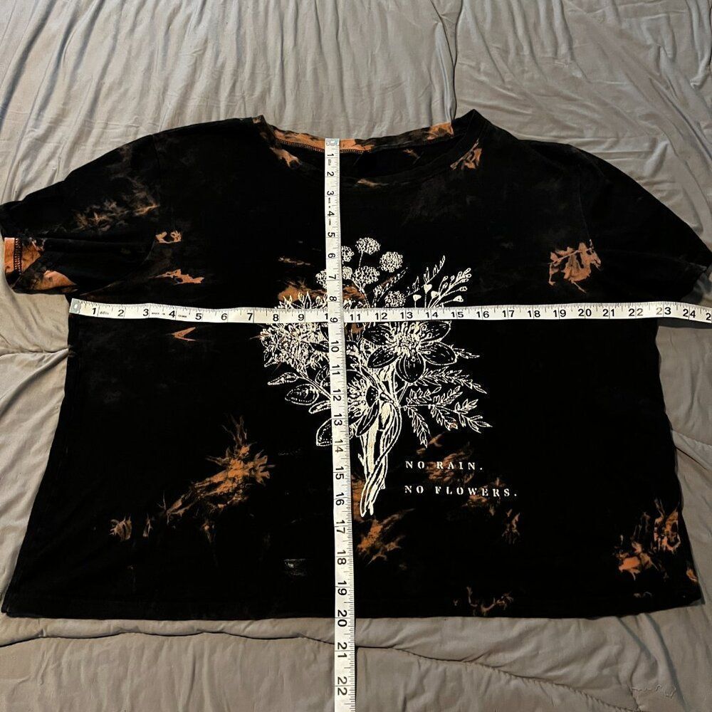 Women's 1XL Floral Crop - Picture 6 of 6